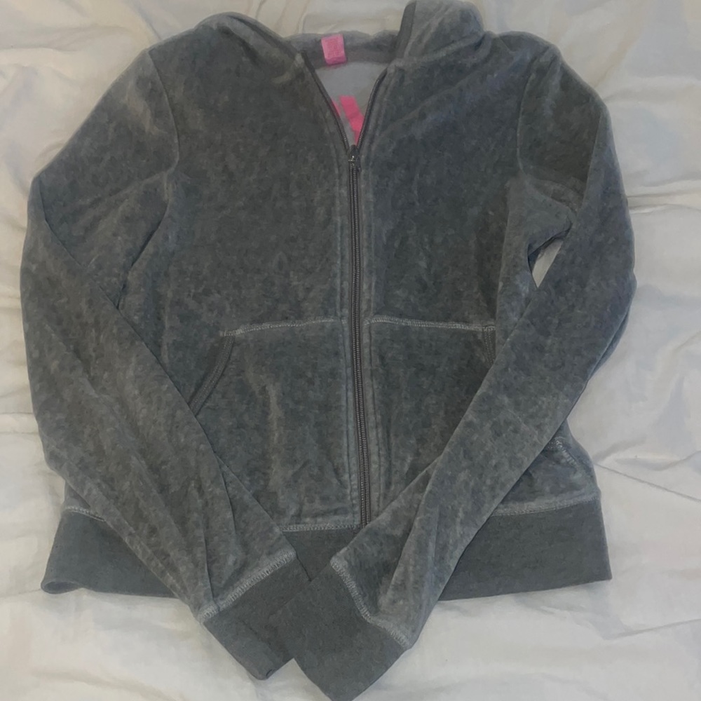 vintage grey PINK jacket